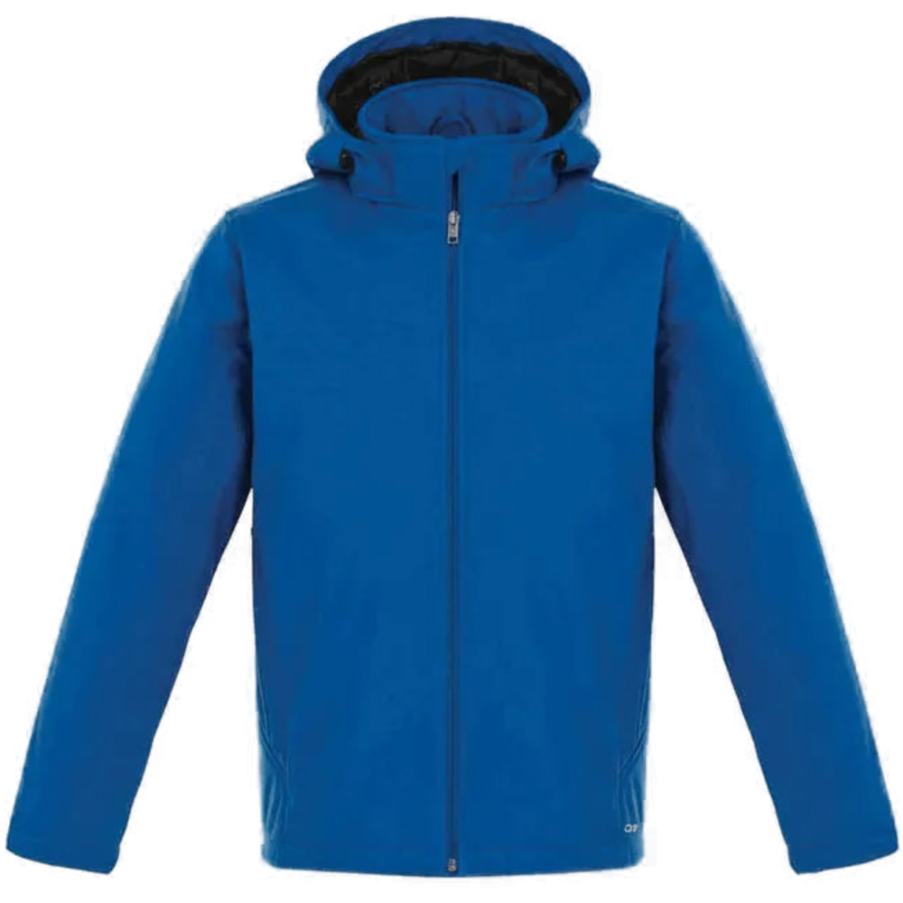 L3170Y - Hurricane - Youth Insulated Softshell Jacket w/ Detachable Hood — Cobalt Blue