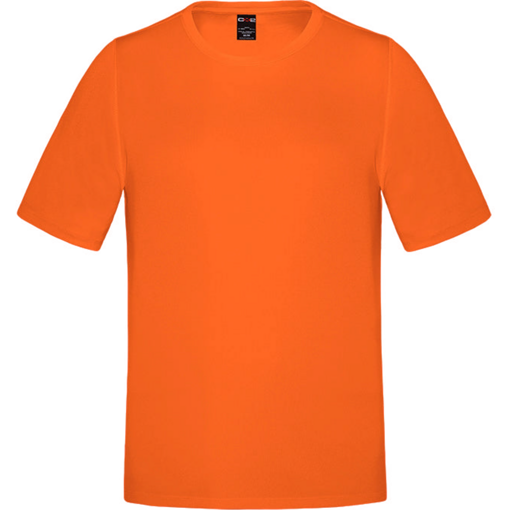 S5935Y - Coast - Youth Performance Crewneck T-Shirt — Intense Orange