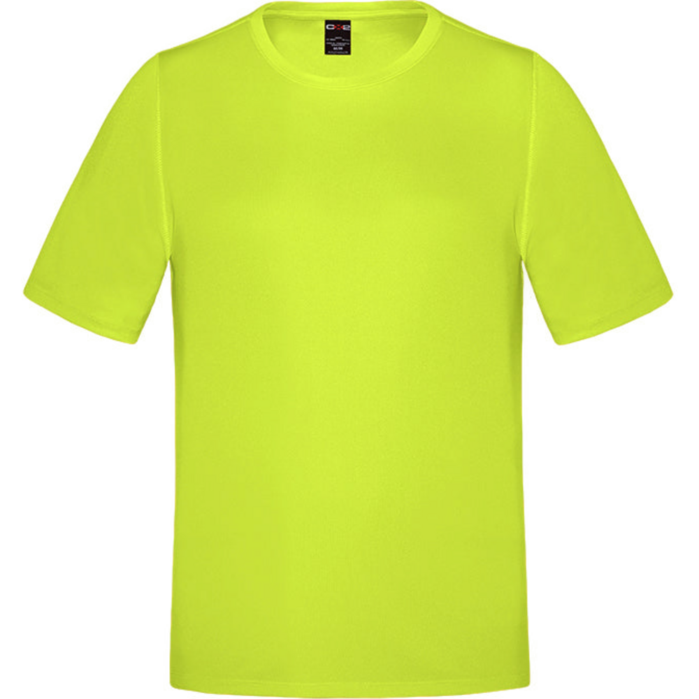 S5935Y - Coast - Youth Performance Crewneck T-Shirt — Intense Yellow