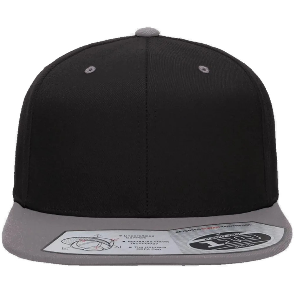 110® Snapback Cap — Black/ Grey