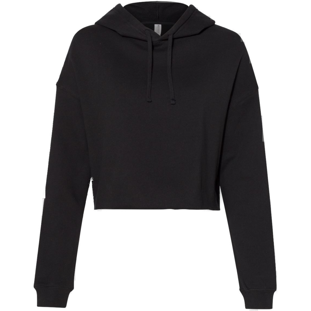 Women’s Lightweight Crop Hooded Sweatshirt