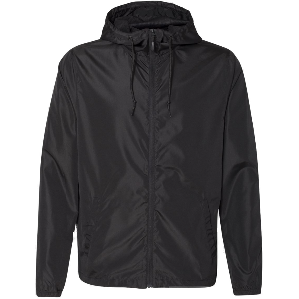 Lightweight Windbreaker Full-Zip Jacket