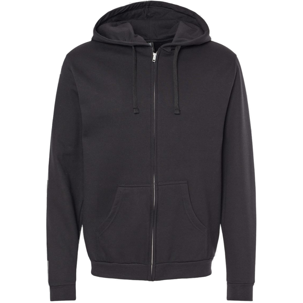 Unisex Zipper Fleece Hoodie