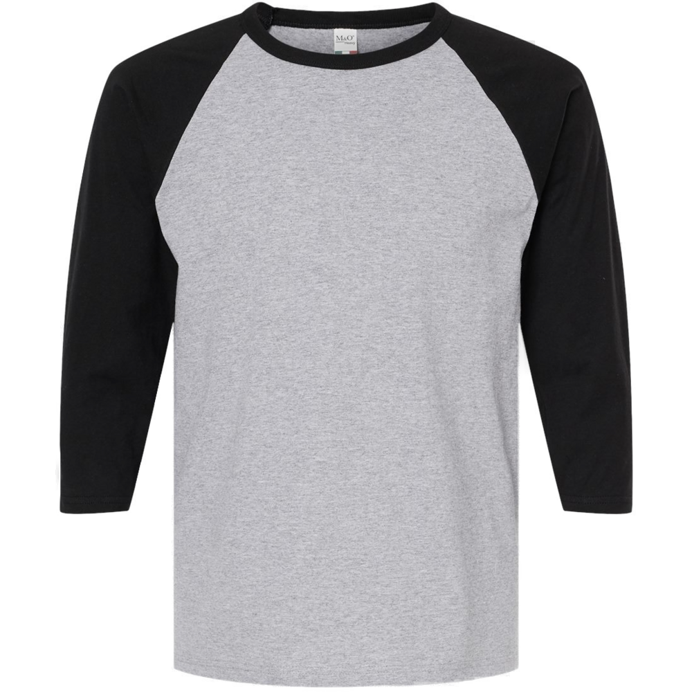 Raglan Three-Quarter Sleeve Baseball T-Shirt