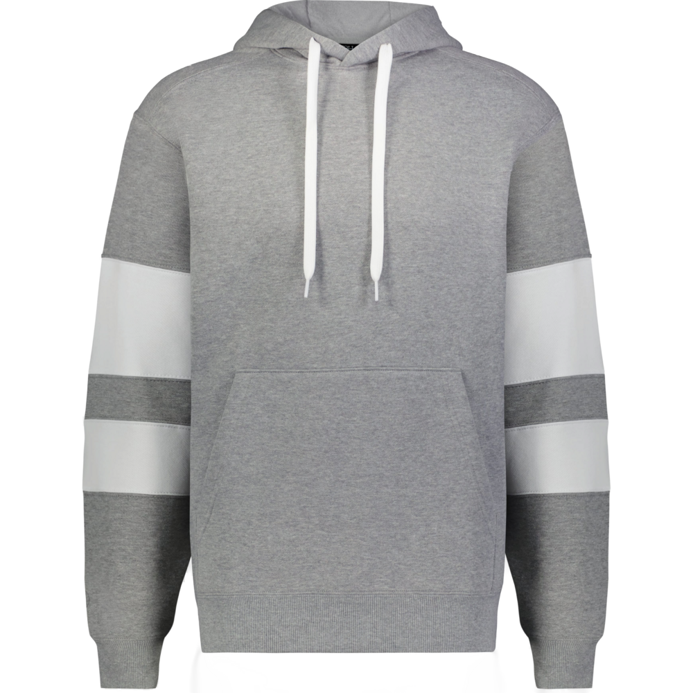 JACKSON WAY HOODIE — CHARCOAL HEATHER/WHITE