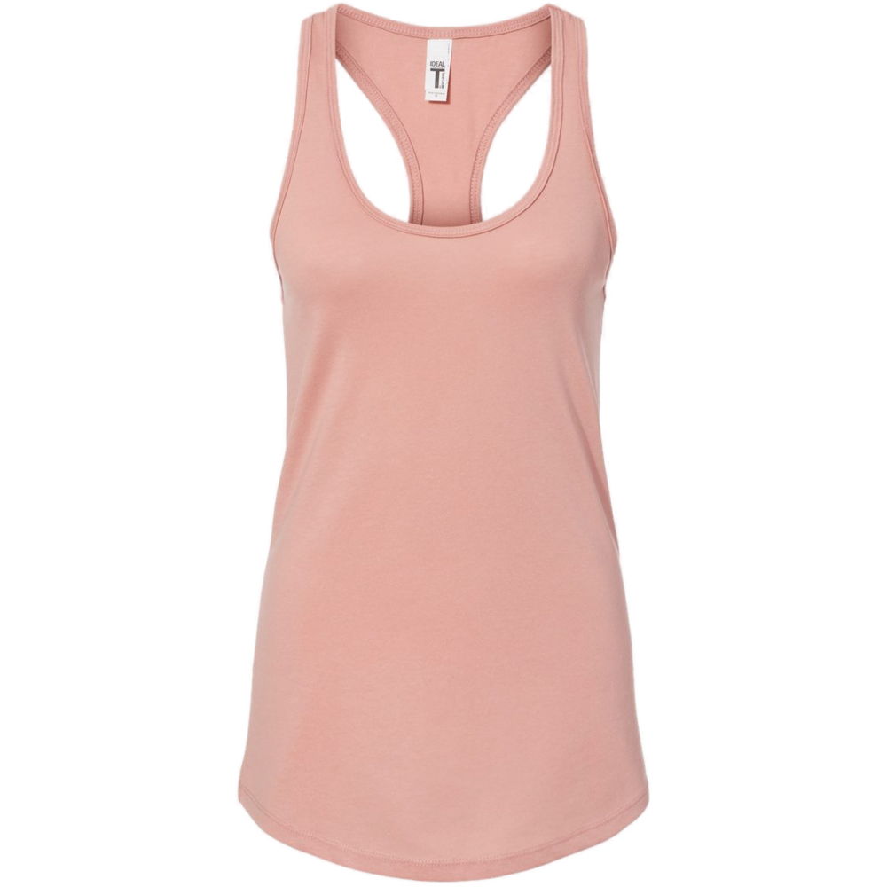 Women's Ideal Racerback Tank — Desert Pink