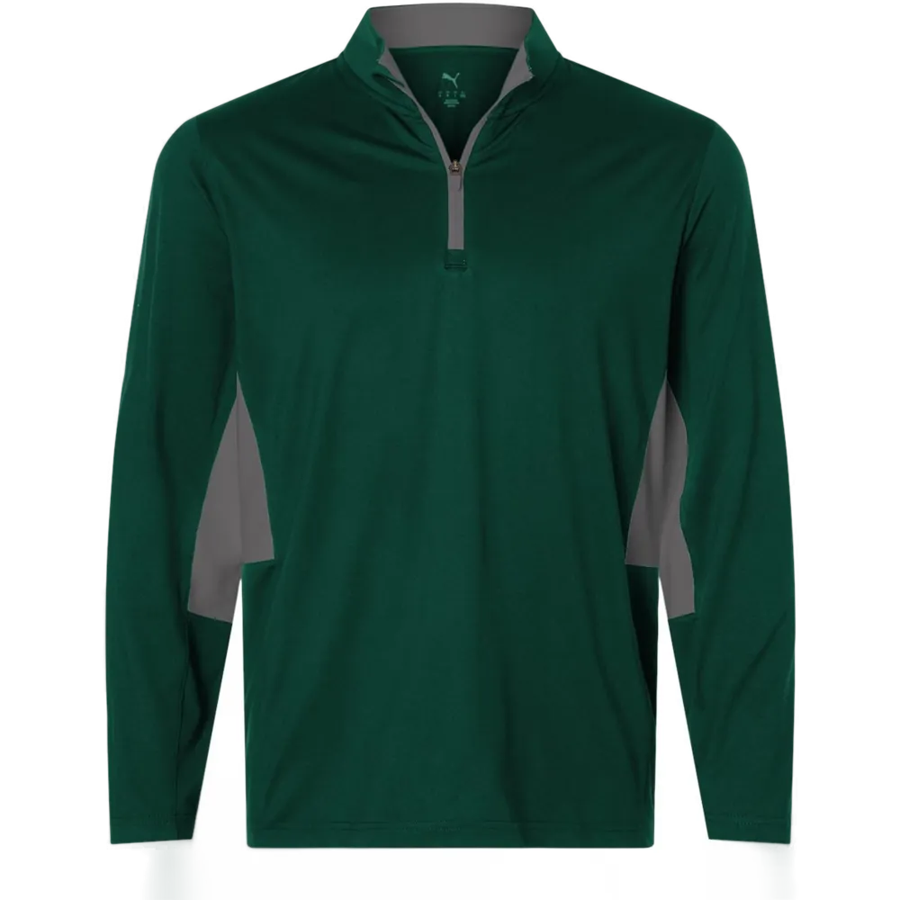 Men's Pure 2.0 Quarter-Zip — Dark Myrtle/ Slate Sky