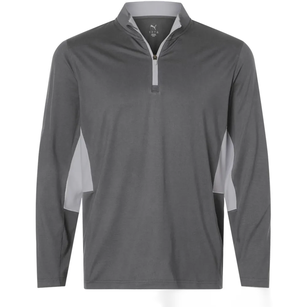Men's Pure 2.0 Quarter-Zip — Slate Sky/ Ash Grey