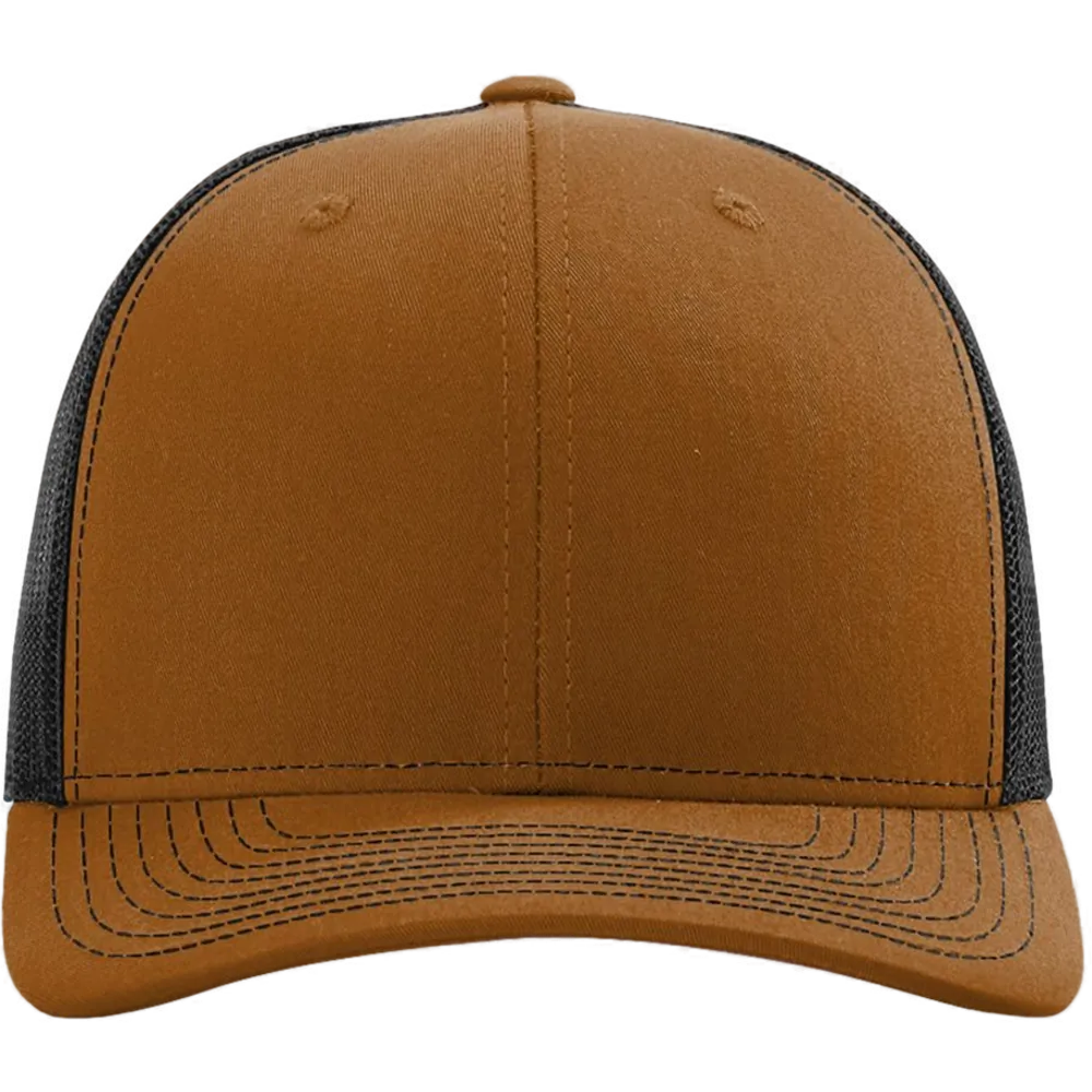 Snapback Trucker Cap — Carmel/ Black