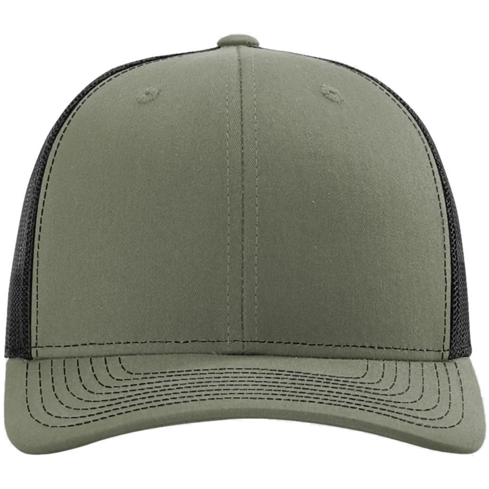 Snapback Trucker Cap — Loden/ Black