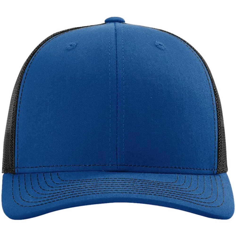 Snapback Trucker Cap — Royal/ Black