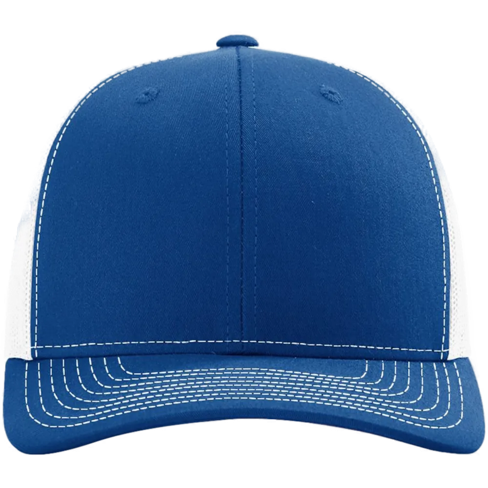 Snapback Trucker Cap — Royal/ White