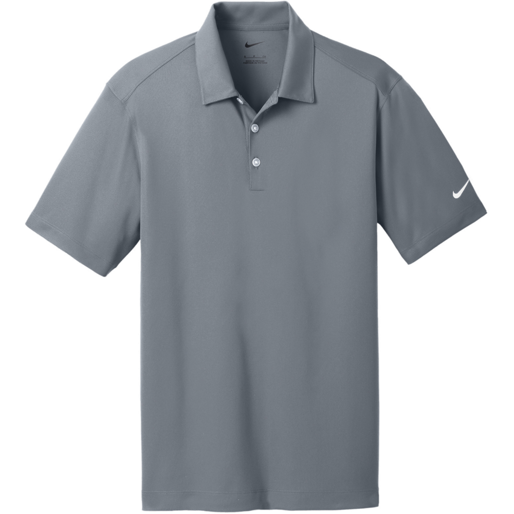 Dri-FIT Vertical Mesh Polo — flat cool grey