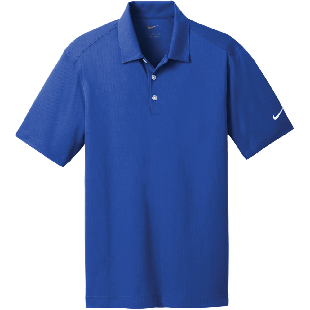 Dri-FIT Vertical Mesh Polo — flat old royal