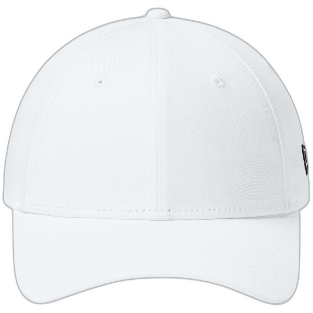 Adjustable Structured Cap — Flag White