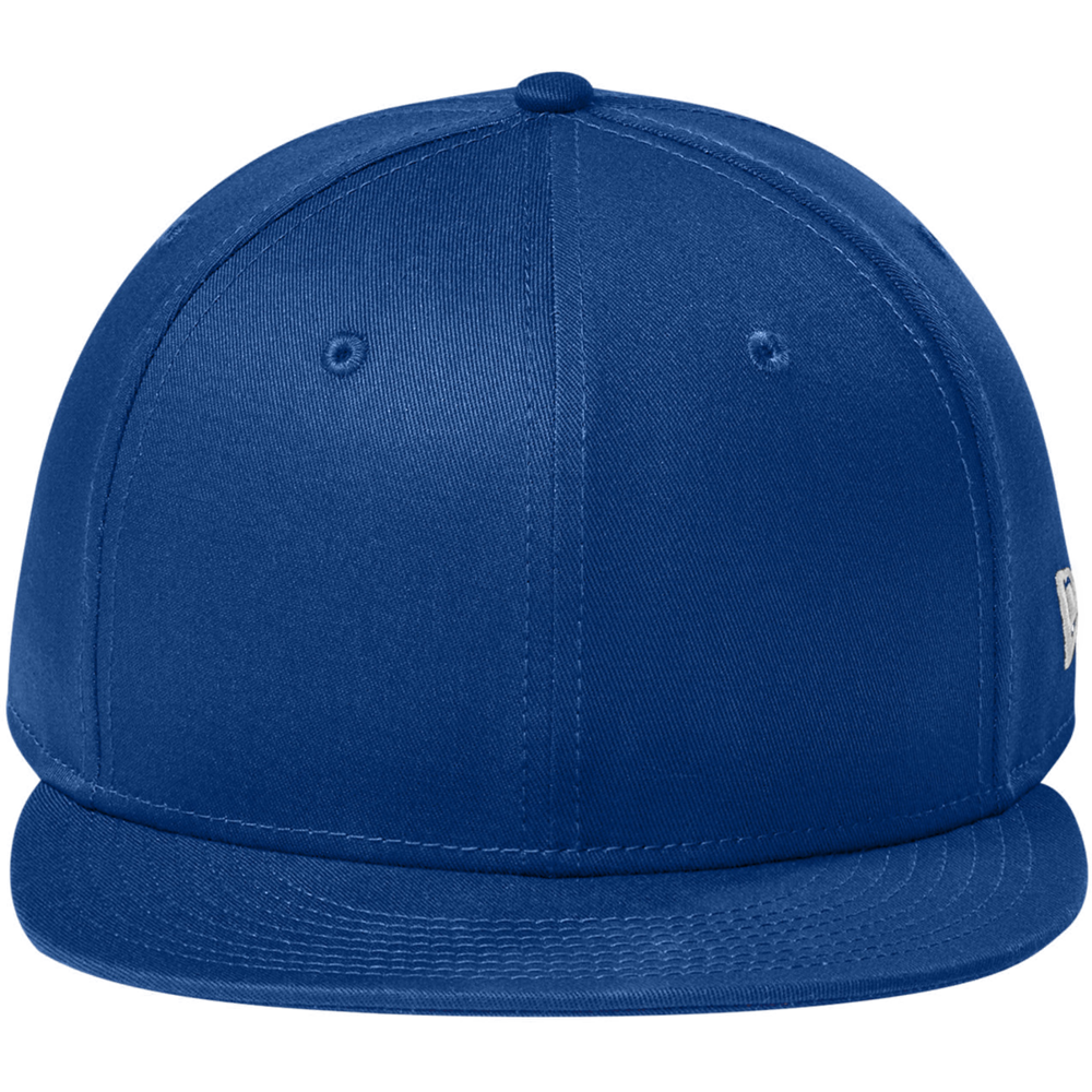 Flat Bill Snapback Cap — Flag Royal