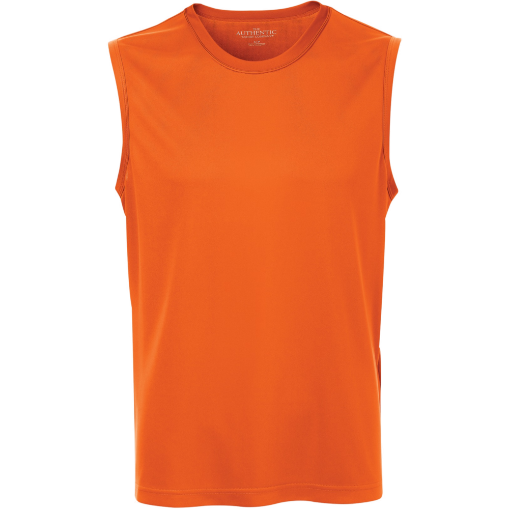 Pro Team Sleeveless Tee — Deep Orange