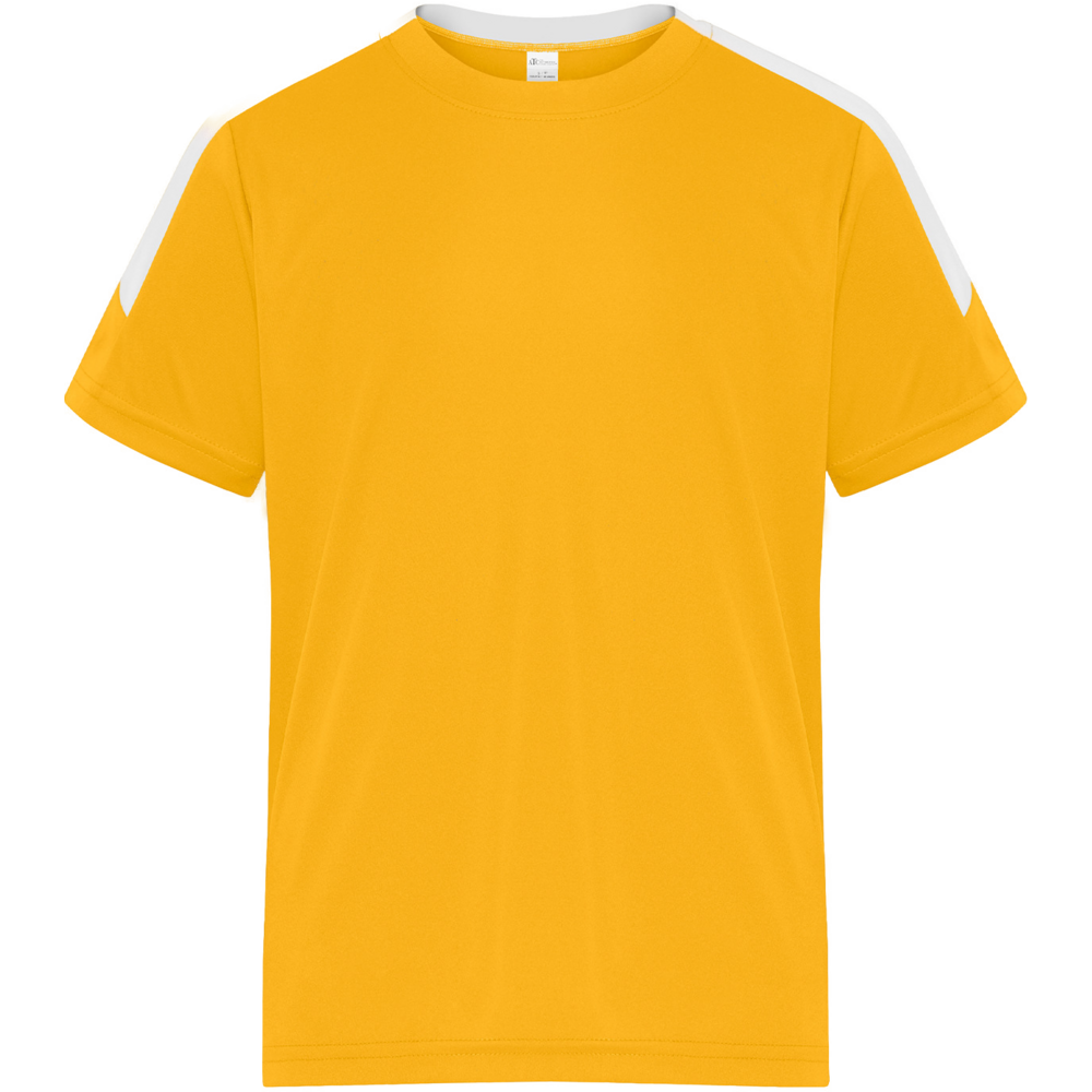 Pro Club Youth Tee — Gold White