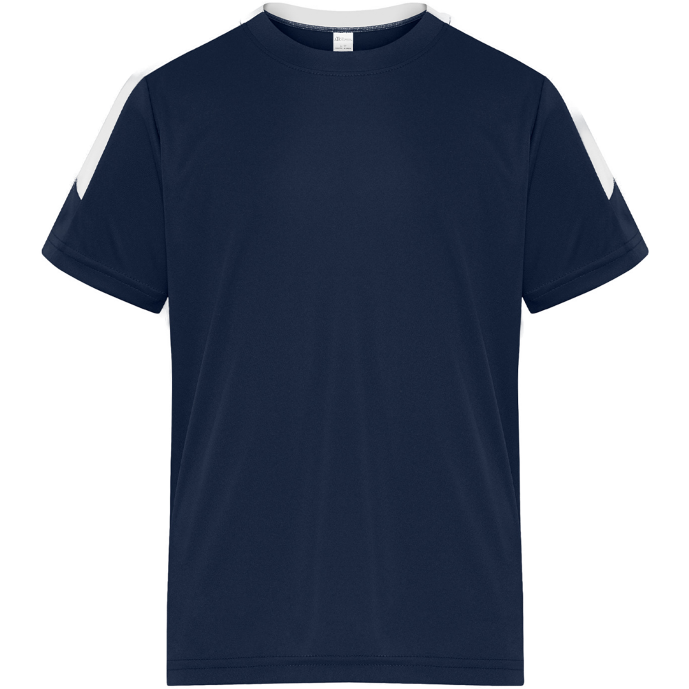 Pro Club Youth Tee — True Navy White