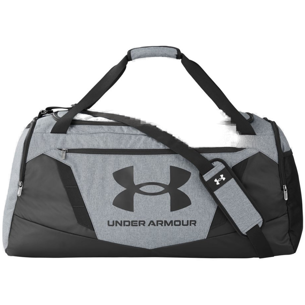 Undeniable 5.0 LG Duffle Bag — Pitch Grey Medium Heather/ Black
