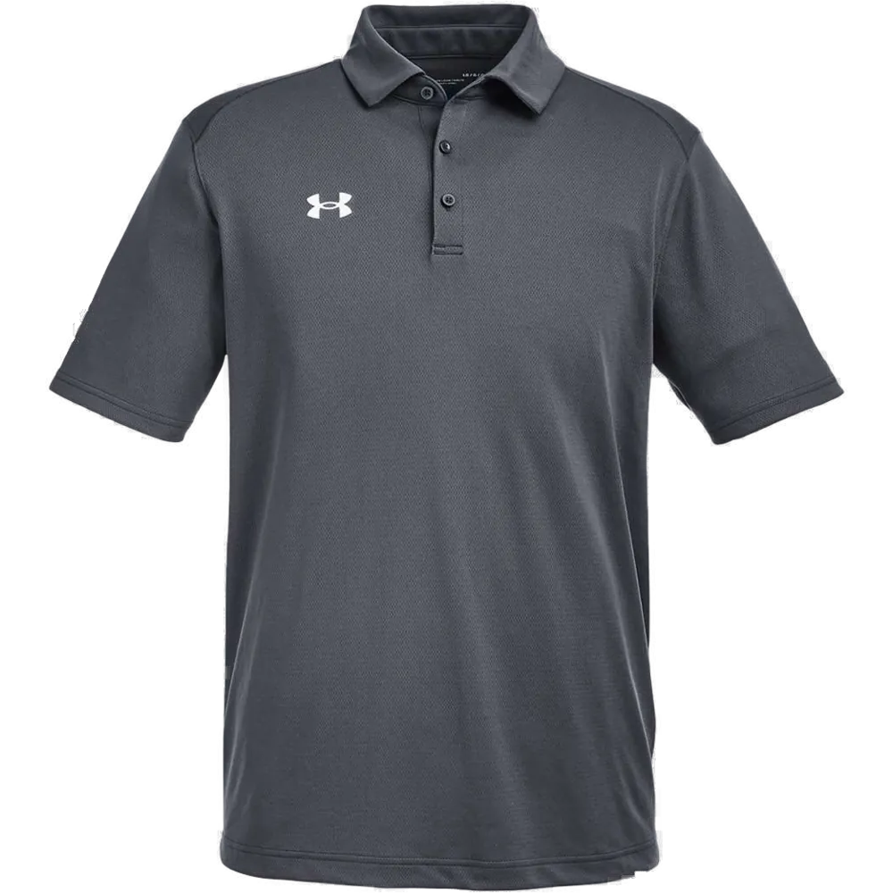 Under Armour 1370399 Tech Polo – POD — CS Grey Light Heather/ White