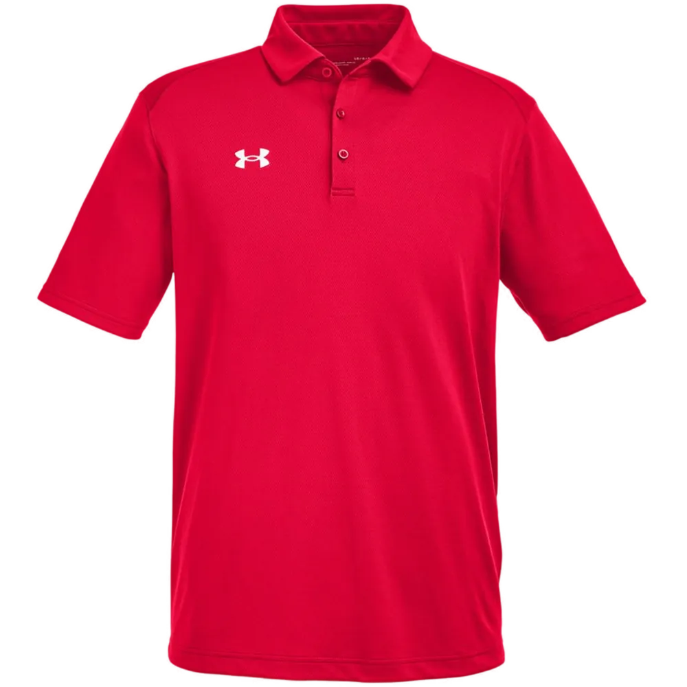 Under Armour 1370399 Tech Polo – POD — Red/ White
