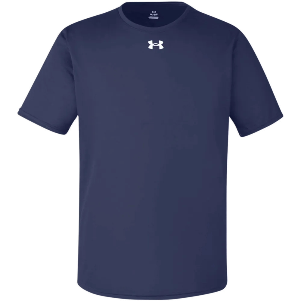 Under Armour 1376842 Team Tech T-Shirt – POD — Midnight Navy/ White