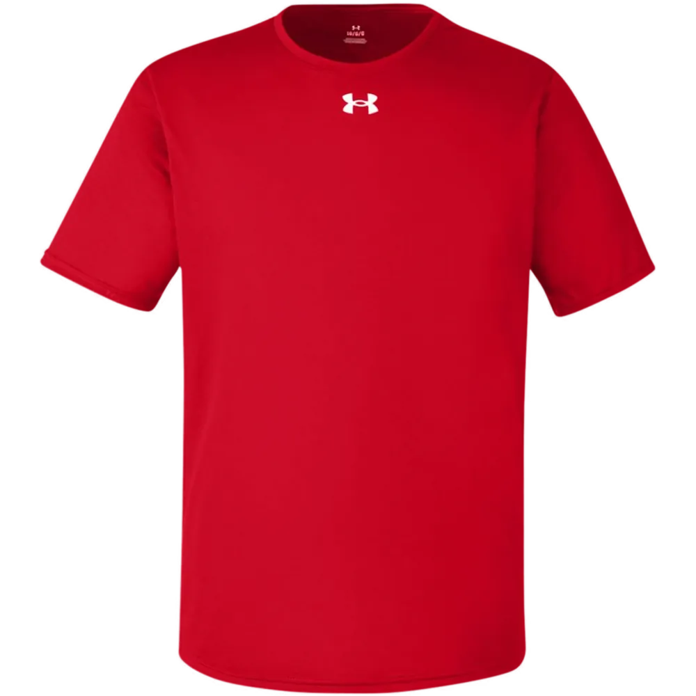 Under Armour 1376842 Team Tech T-Shirt – POD — Red/ White