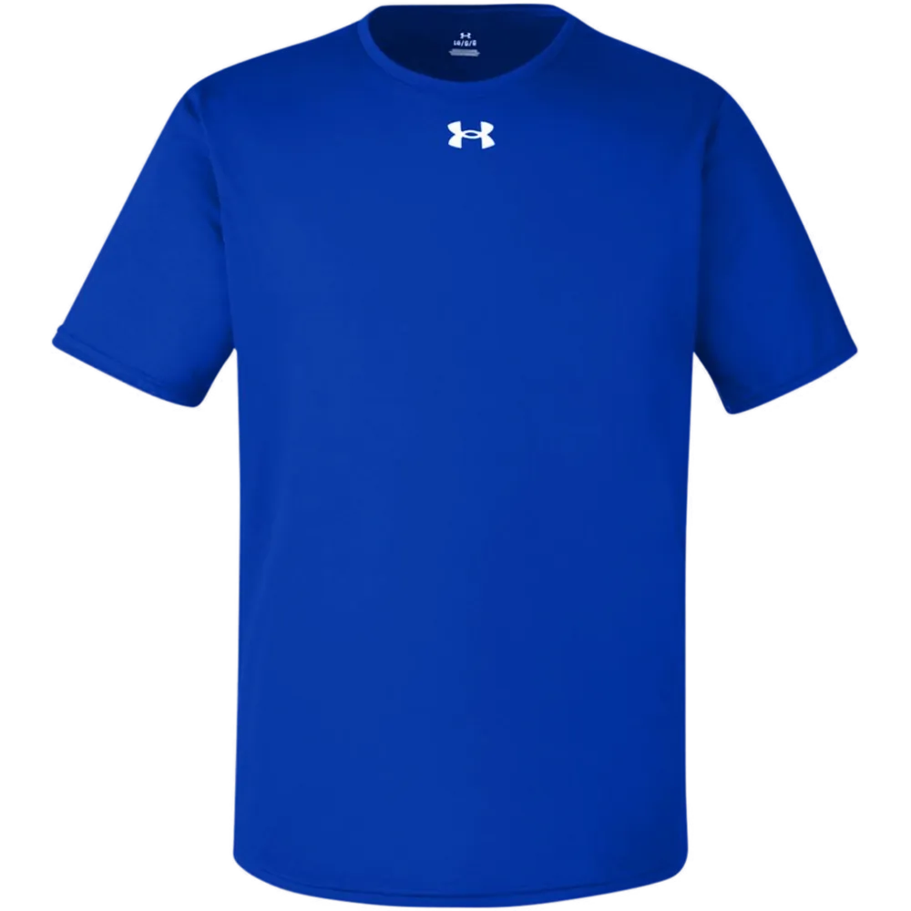 Under Armour 1376842 Team Tech T-Shirt – POD — Royal/ White