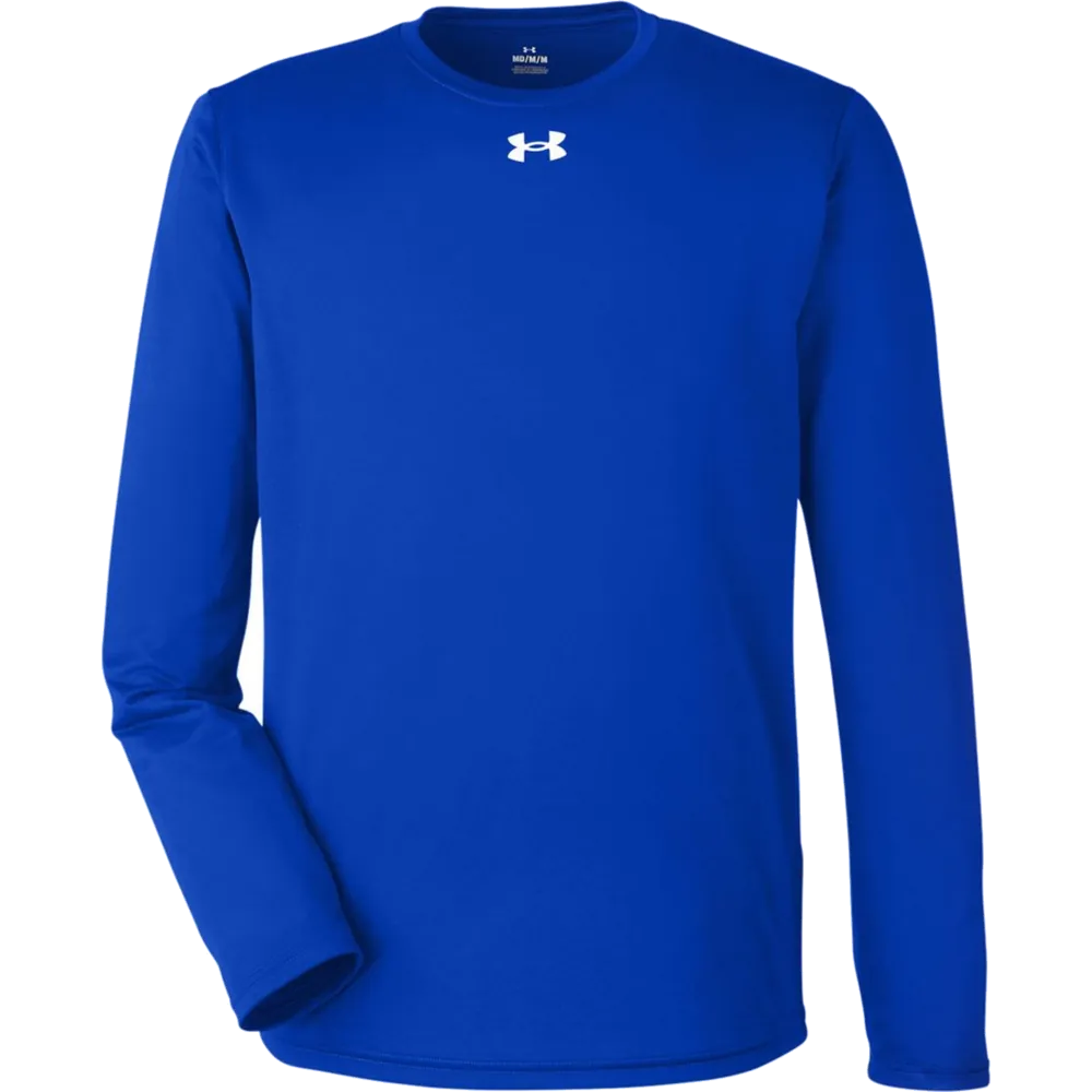 Under Armour 1376843 Team Tech Long Sleeve T-Shirt – POD — Royal/ White