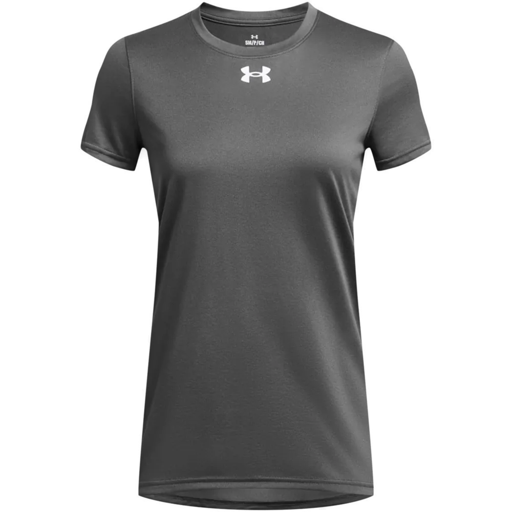 Under Armour 1376847 Women's Team Tech T-Shirt – POD — Castlerock/ White
