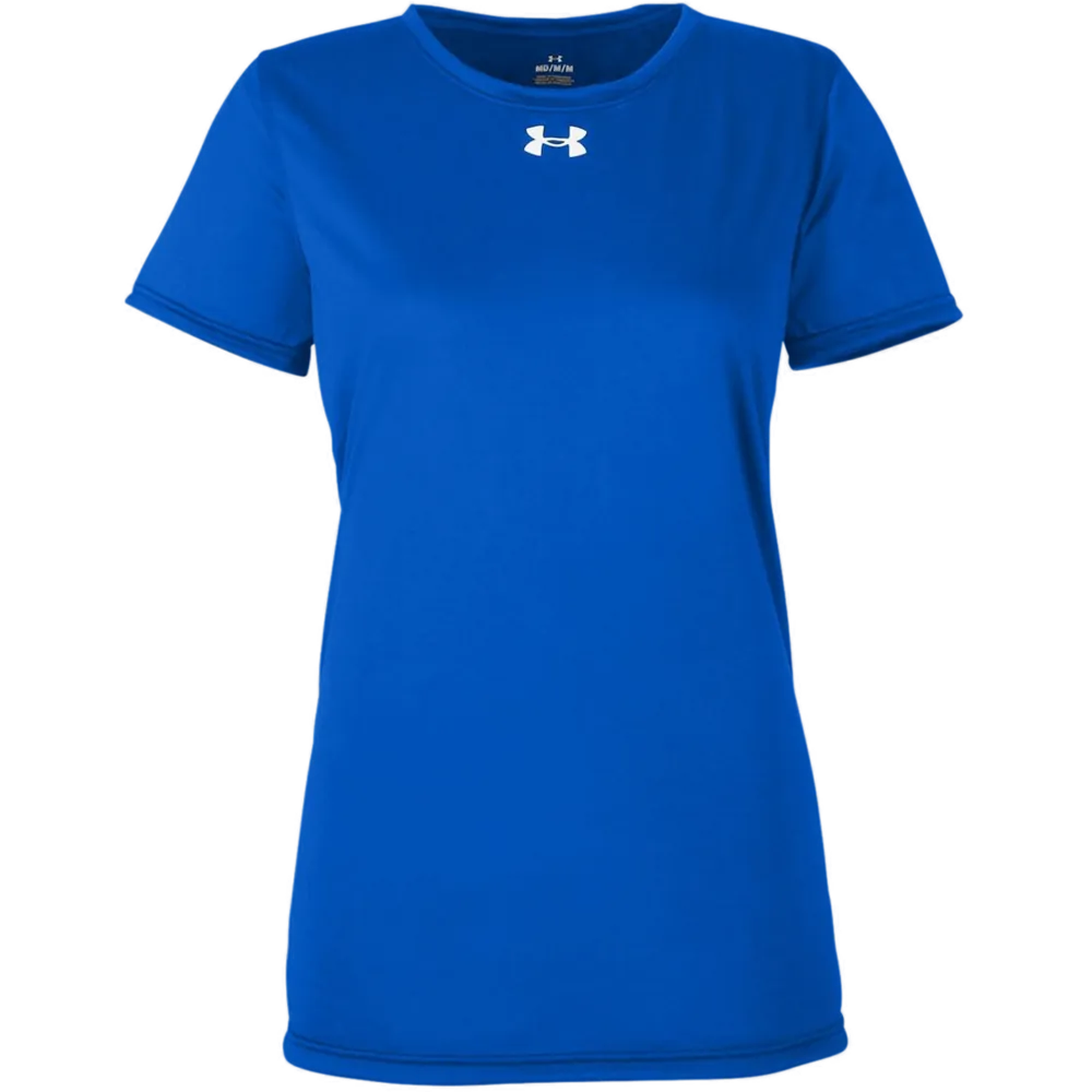 Under Armour 1376847 Women's Team Tech T-Shirt – POD — Royal/ White
