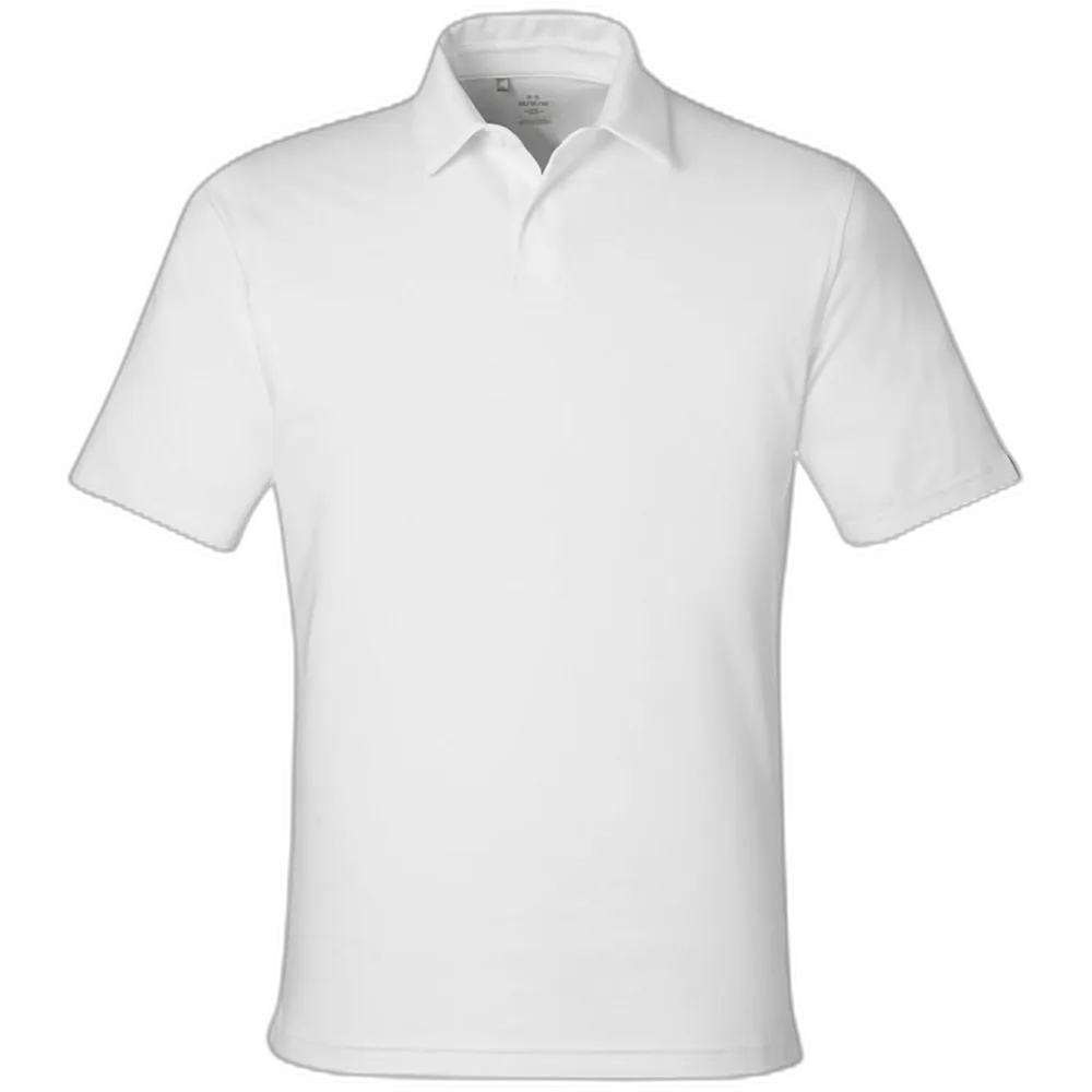 Under Armour 1383255 Recycled Polo – POD — White/ White