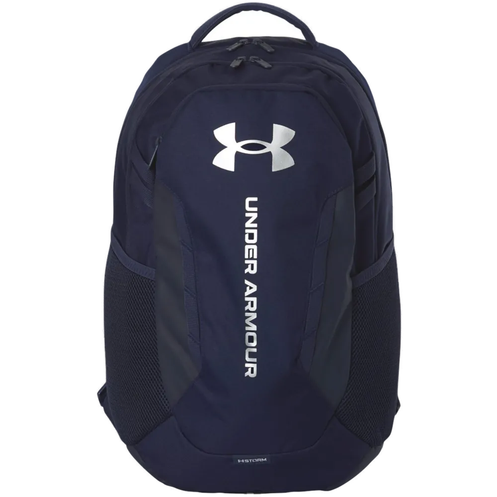 Hustle Backpack 6.0 — Midnight Navy/ Metallic Silver