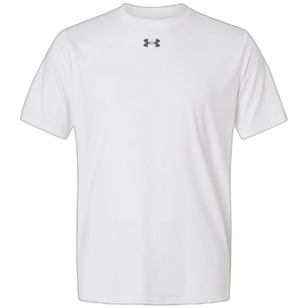 Under Armour 6014167 Men's Team Vanish T-Shirt – POD — White/ Pitch Grey