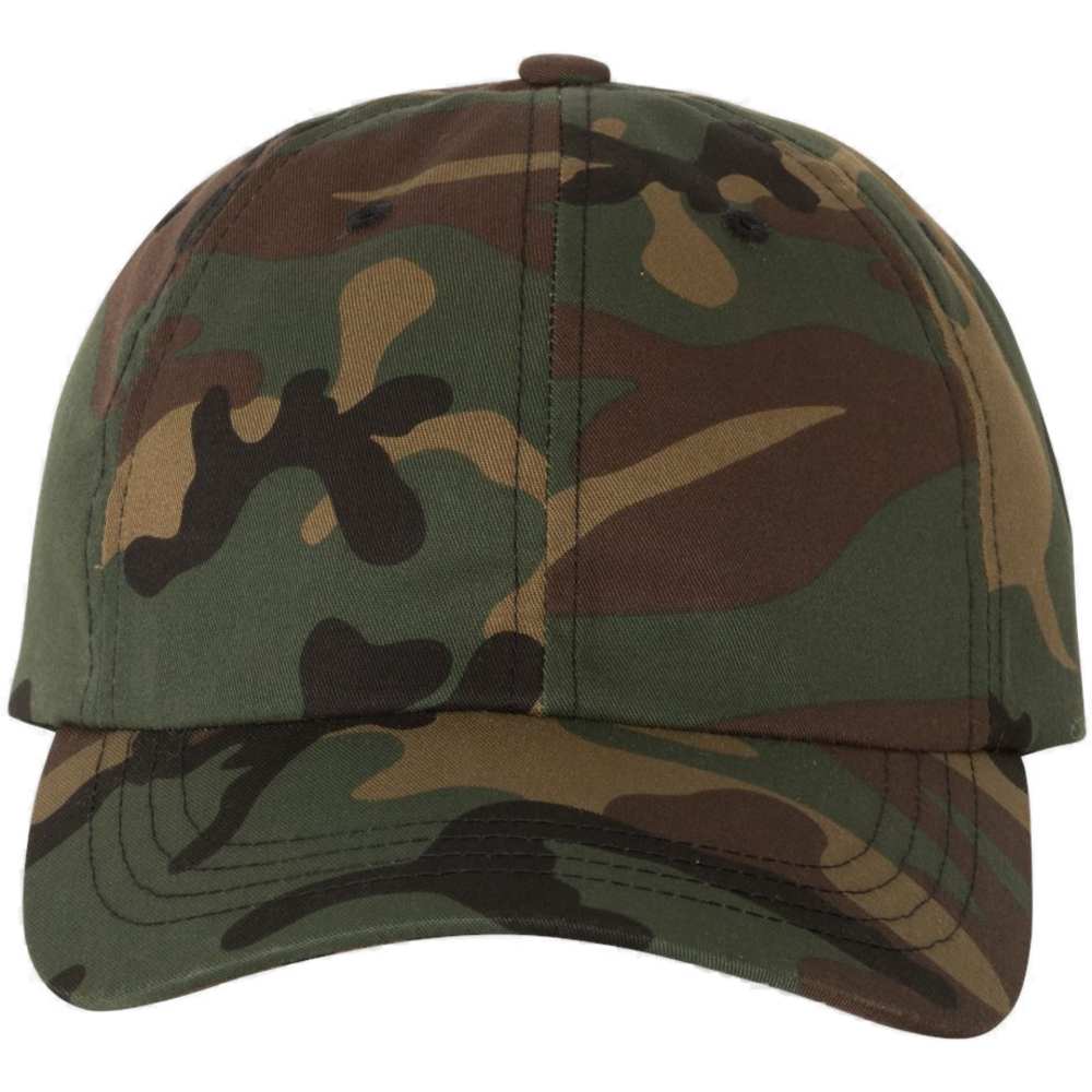 Classic Dad Hat — Green Camo