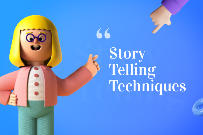 Utilizing storytelling techniques