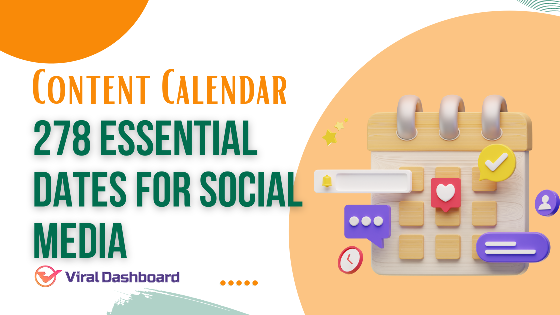 2023 Content Calendar: 278 Essential Dates for Social Media