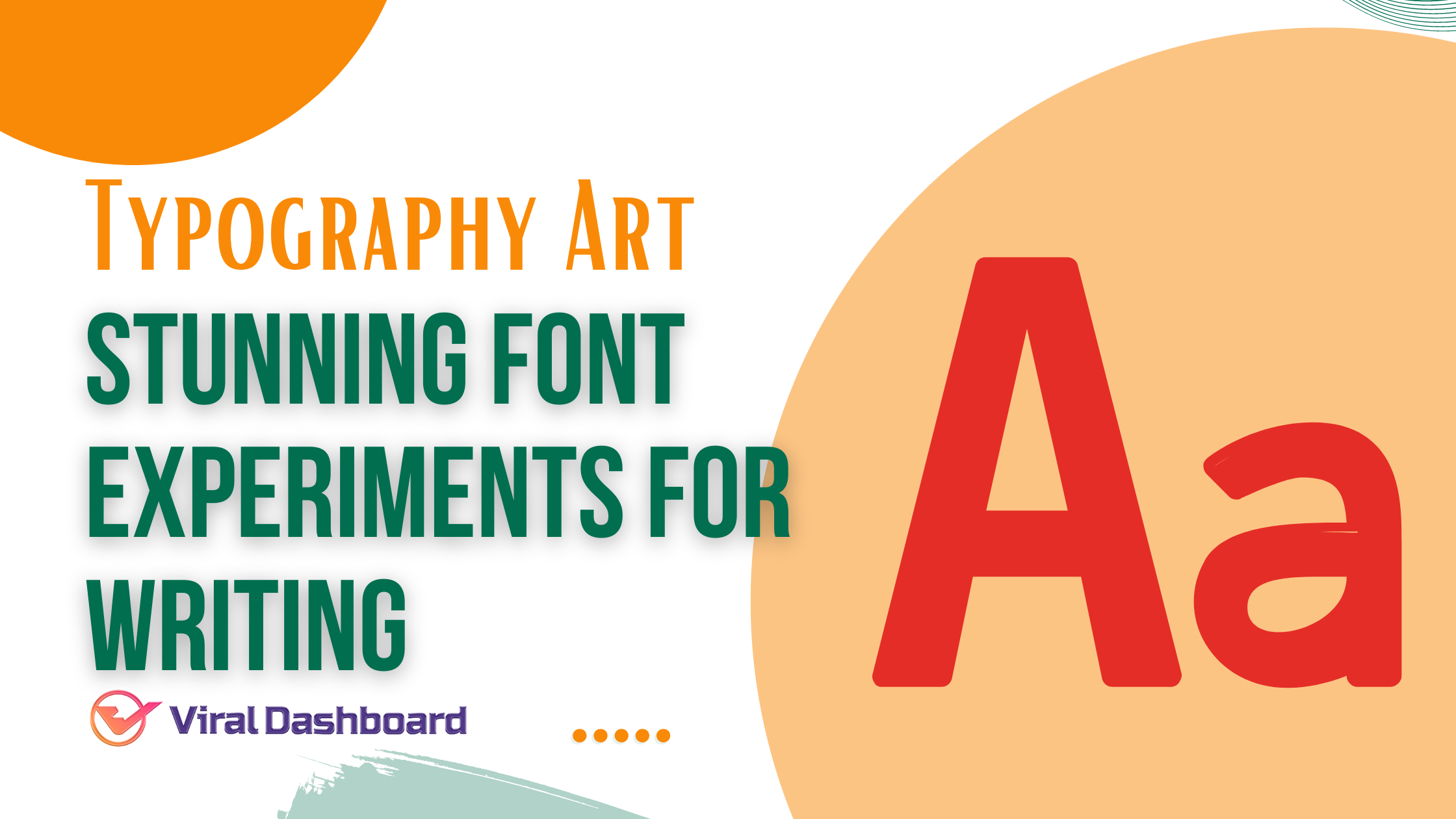 Engage in Stunning Font Experiments for Creative Typography Art