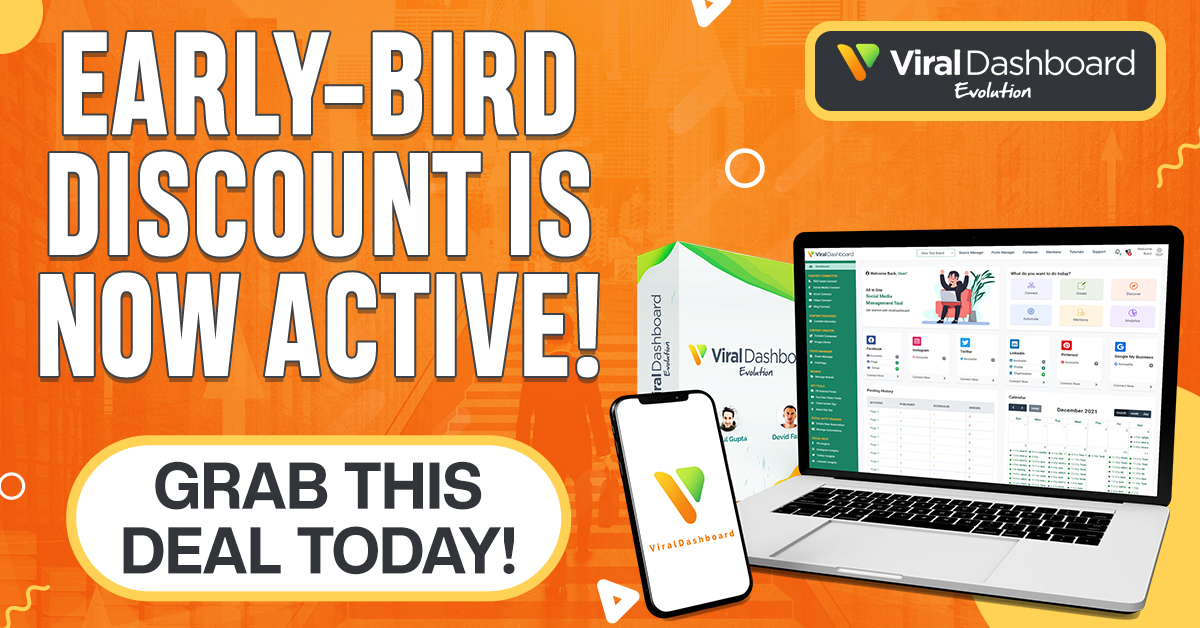 VD Evolution Early Bird Discount