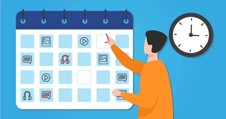 Building consistency in your posting schedule
