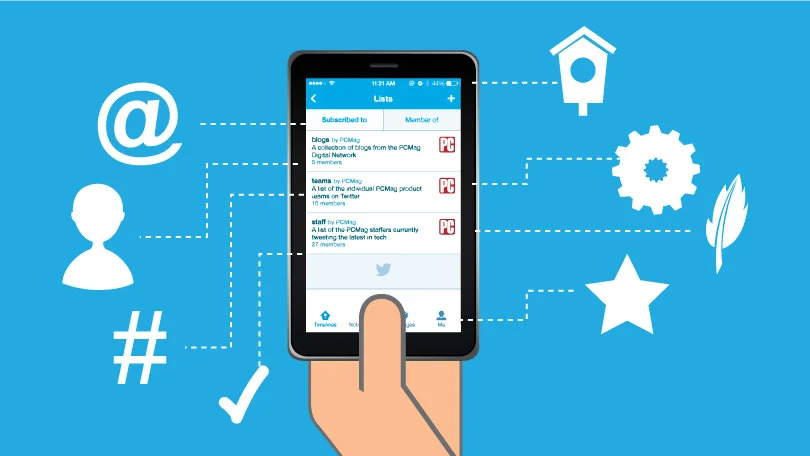 Organizing your Twitter feed with Lists