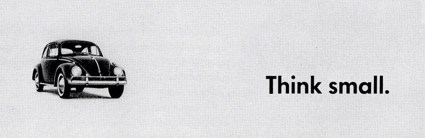 Volkswagen's "Think Small" Campaign