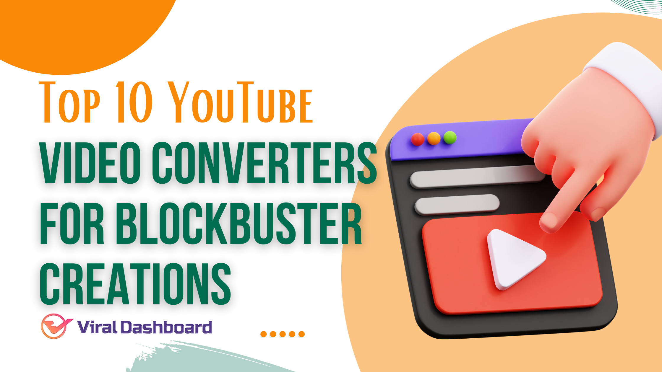 Top 10 YouTube Video Converters for Blockbuster Creations