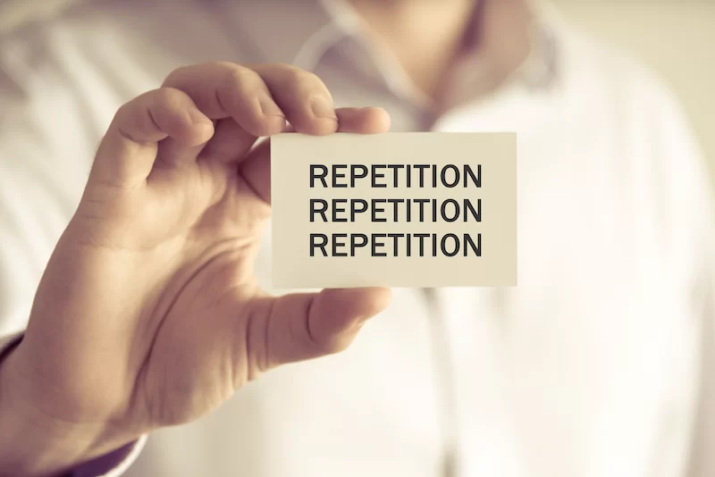 The power of repetition