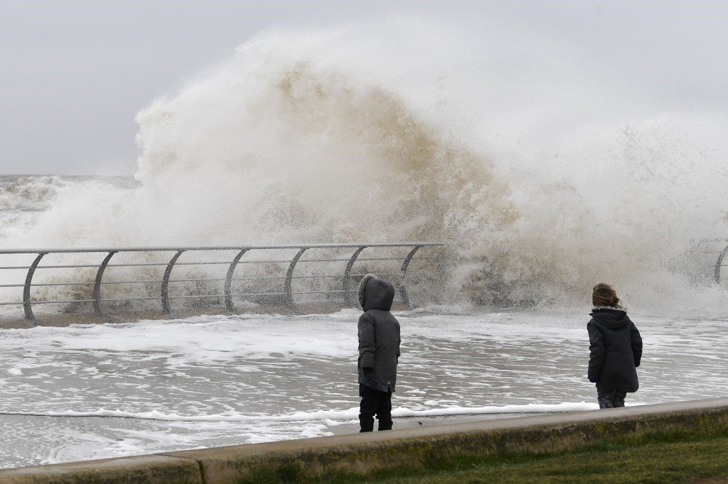 Gale Force Winds Icy Weather And Gigantic Swells Cold Front Hits Western And Southern Coast