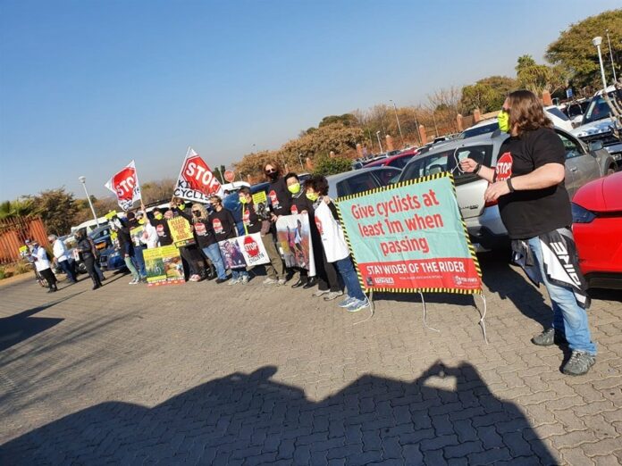 Silent protest at court appearance of ‘drunken’ driver who allegedly killed Joburg cyclist | News24