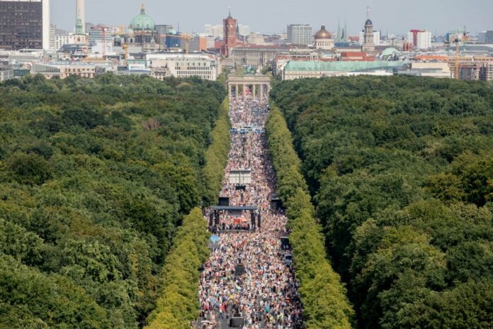 Thousands of Germans protest against coronavirus restrictions | News24
