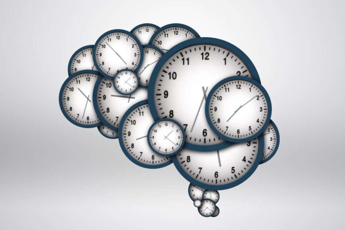 Our sense of time may be warped because parts of our brain get tired