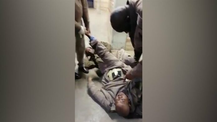 WATCH | Prison guard allegedly caught with contraband strapped to his body in Kimberley prison